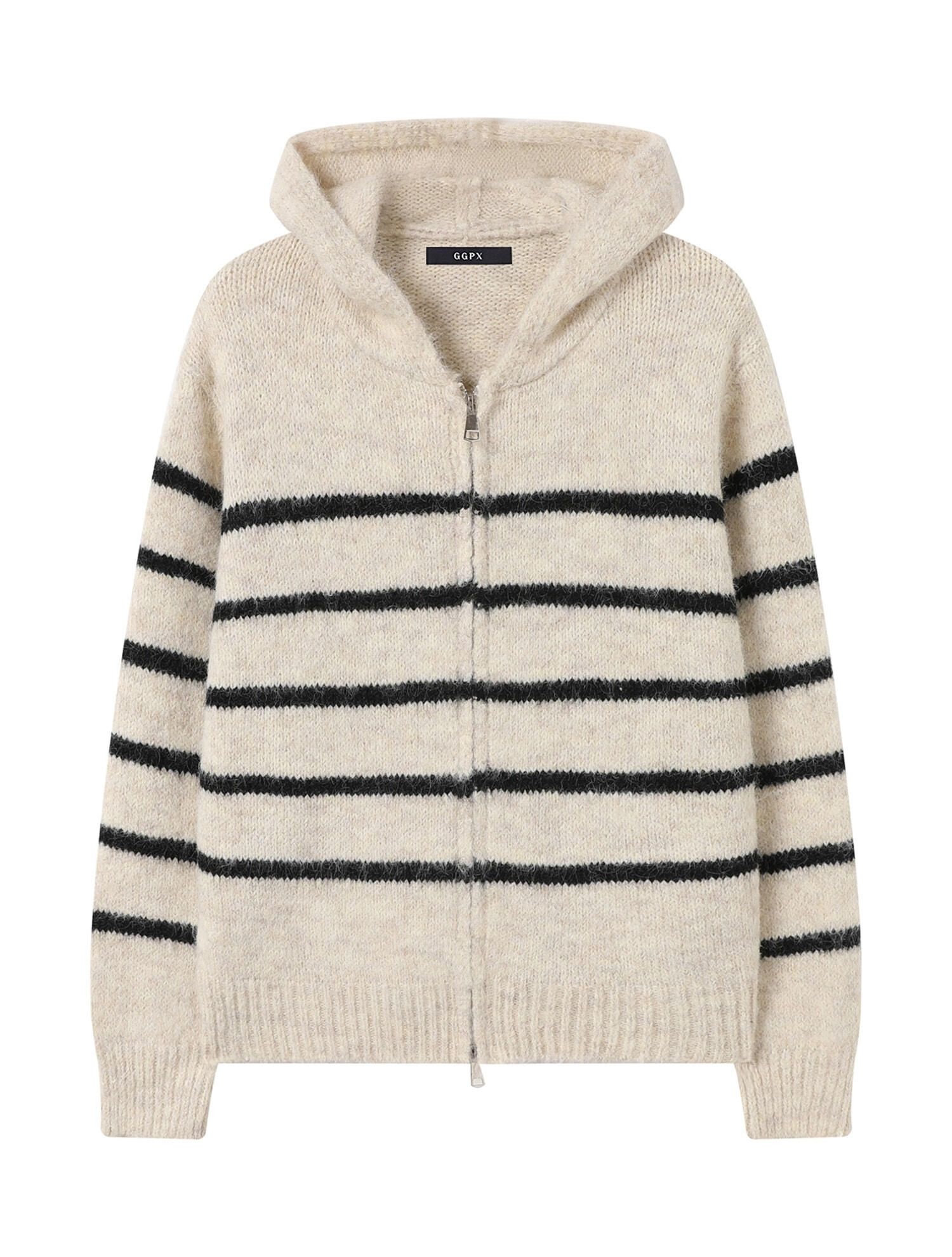 투웨이 후드 스트라이프 가디건 (GPDCK019D) 853346