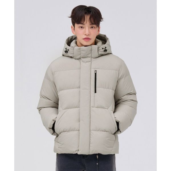 CHASECULT 공용 탈부착 푸퍼 점퍼-베이지 391111