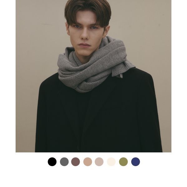 <매장정품> DRAW FIT 드로우핏 소프트 스톨 니트 머플러 [8color] DFKN1401 179052