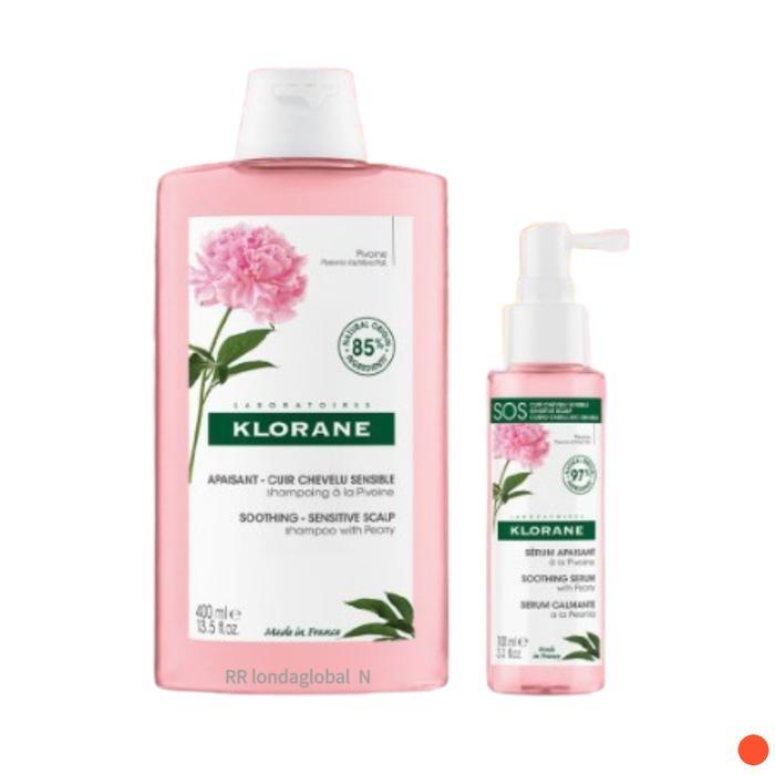 피에르파브르 클로란 피오니 샴푸 400ml+SOS 세럼 100ml 2종 세트