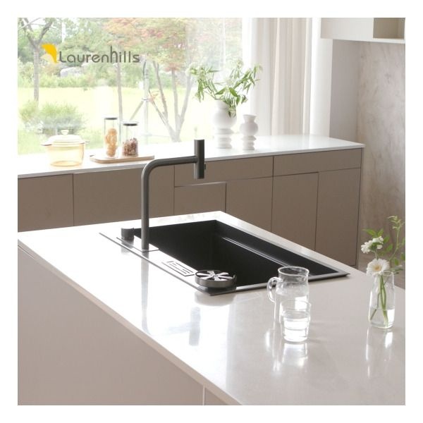 [중국OEM][로렌힐스] 스마트 엠보 싱크볼 블랙에디션