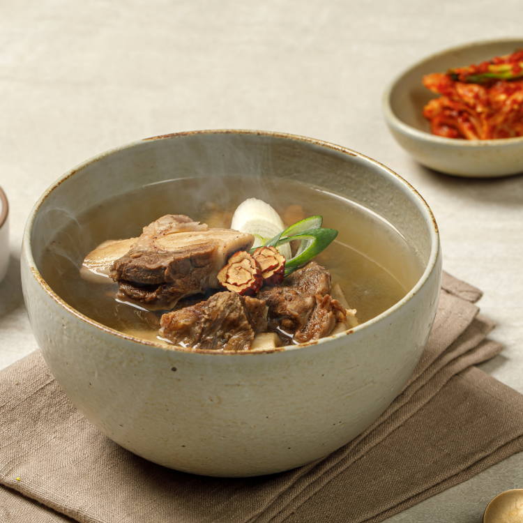 [온누리상품 상생페이백] [주왕산가든] 명품갈비탕 1kg 가마솥에 24시간 이상 끓인 전통의 맛