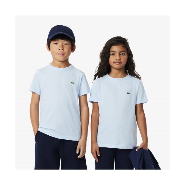 <매장정품> 라코스테 LACOSTE KIDS 키즈 베이직 반팔 티셔츠 [스카이블루] TJ1122-55GT01 428089