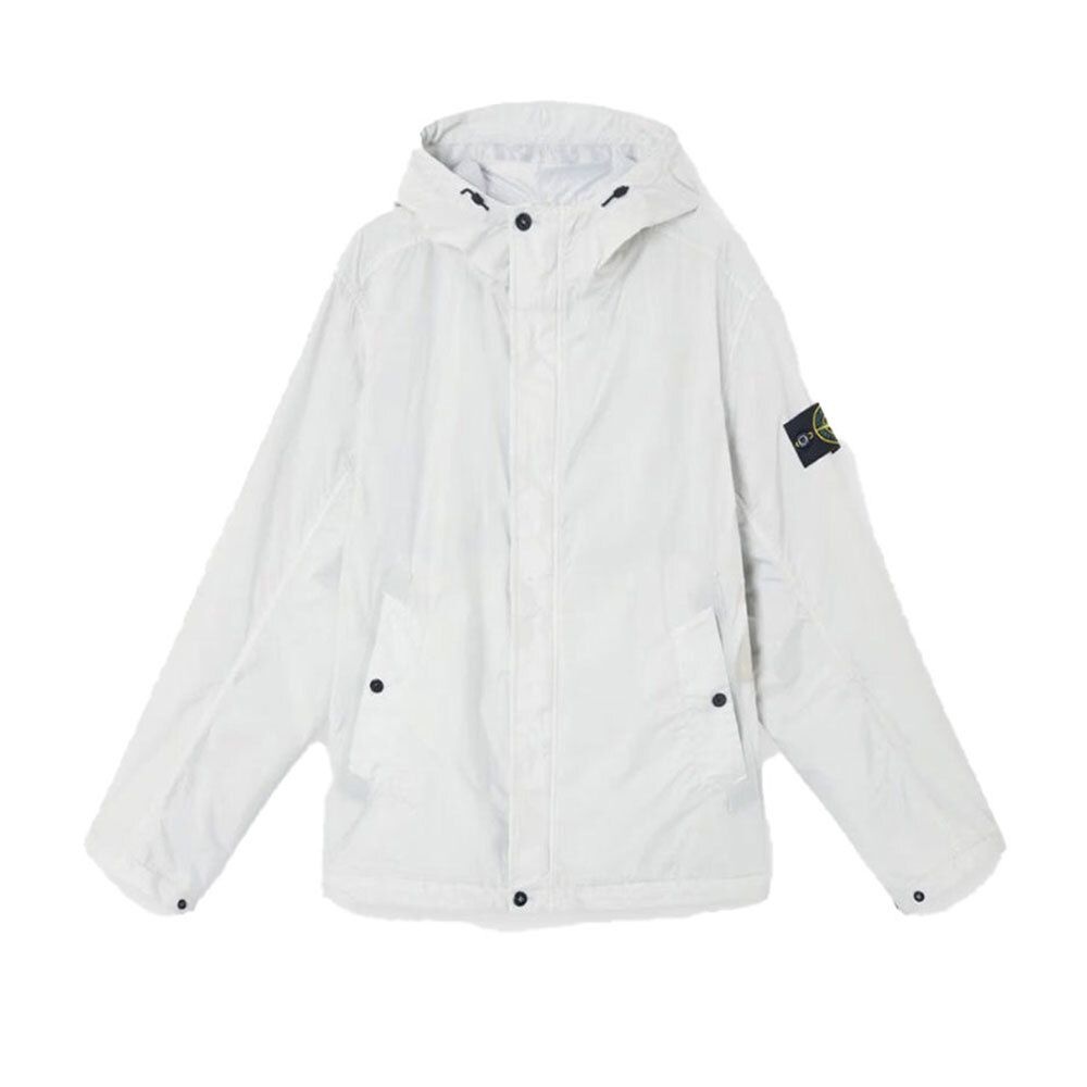 스톤아일랜드 [국내배송] 스톤아일랜드 크링클랩스 바람막이 자켓 남성 스카이블루 4100092