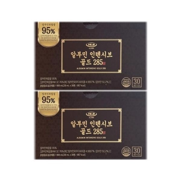 [건강식품] HLB제약 마시는 알부민 인텐시브 골드 285 30ml ...