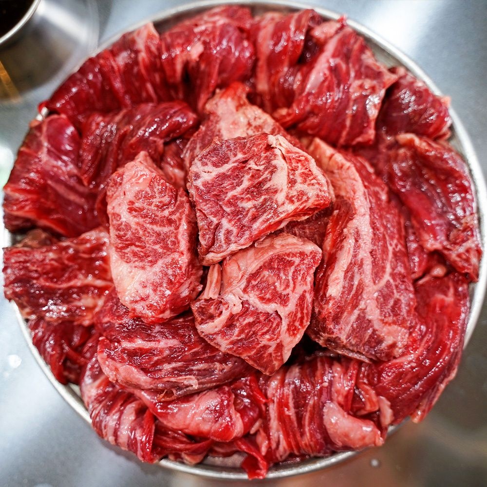 [맛춤상회]이달의 특가 세트 800g (토시살+안창살+우삼겹+부채살) : 롯데ON