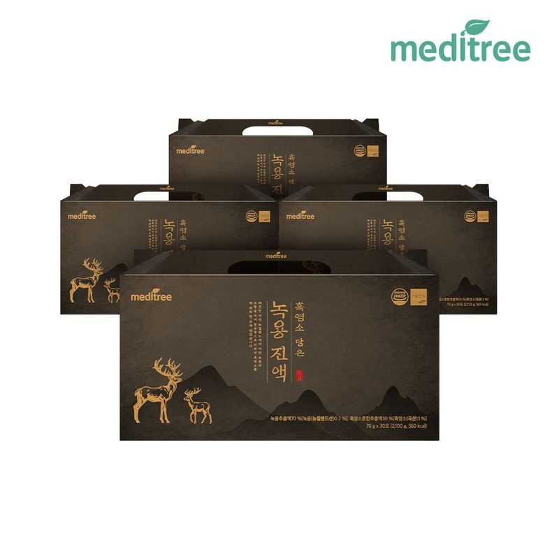 메디트리 흑염소 담은 녹용 진액 30포 4박스(총 120포)[34559959]
