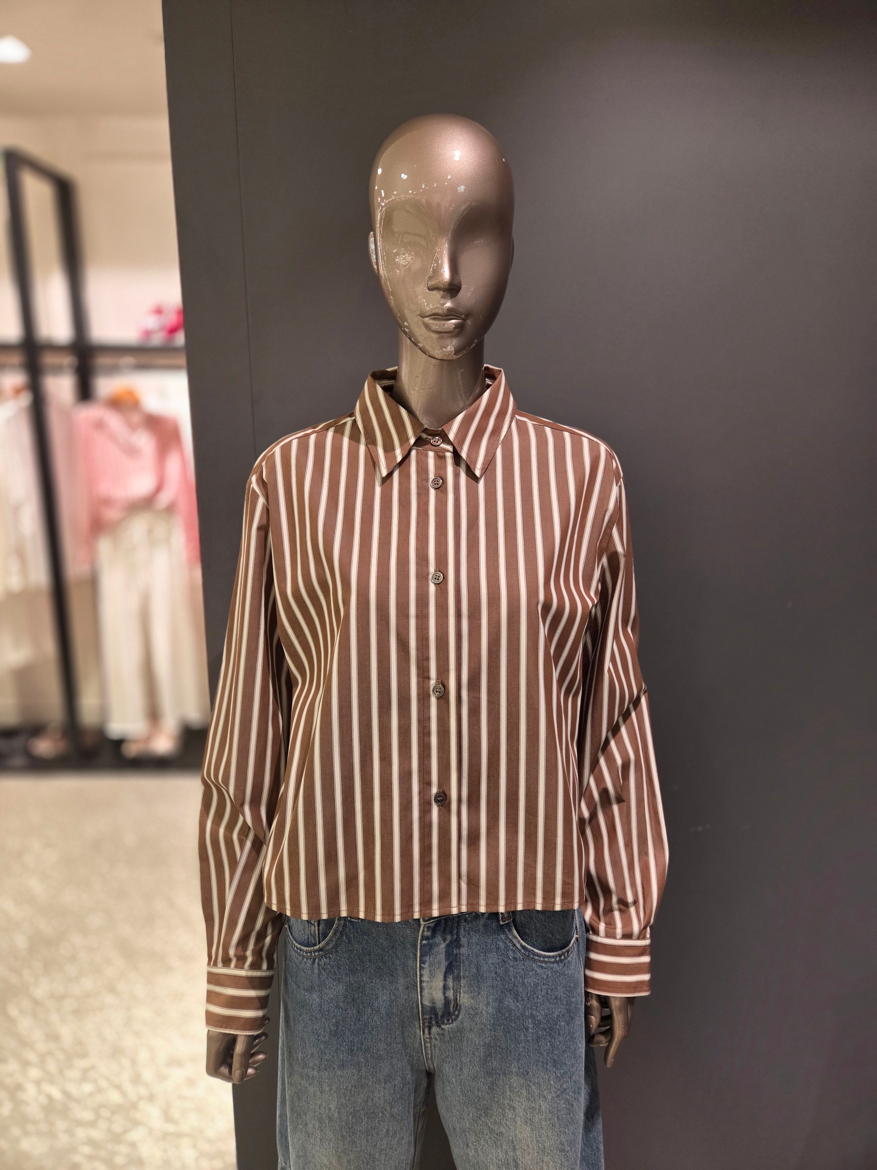 제시뉴욕 스트라이프 플리츠 셔츠 ME95BC6020, image size:3000x4000