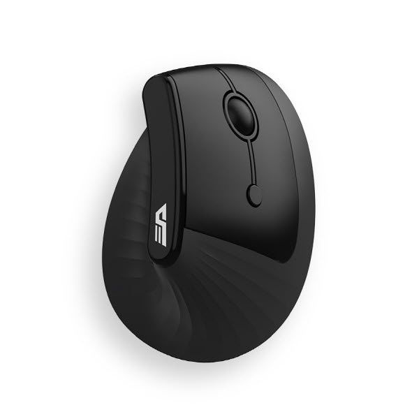 darkFlash 무선 블루투스 버티컬 마우스, FLO-3 오닉스블랙