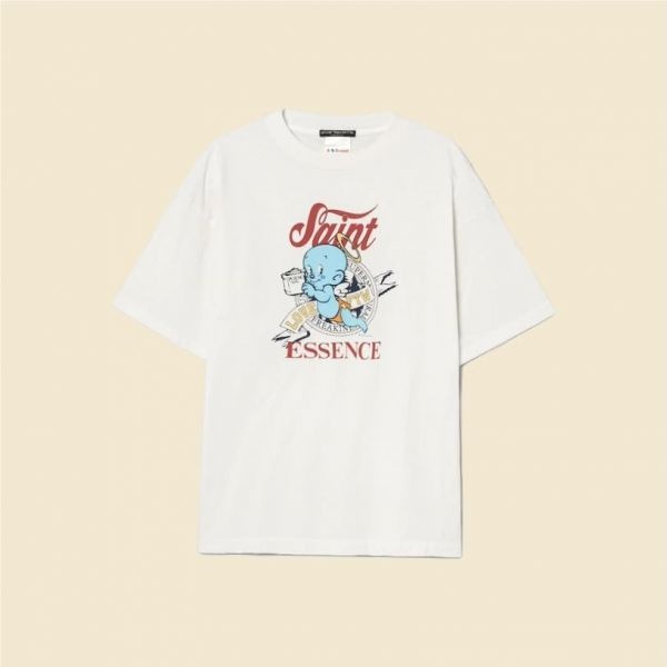 SAINT MXXXXXX (Men) Baby Michael Ss Tee - White