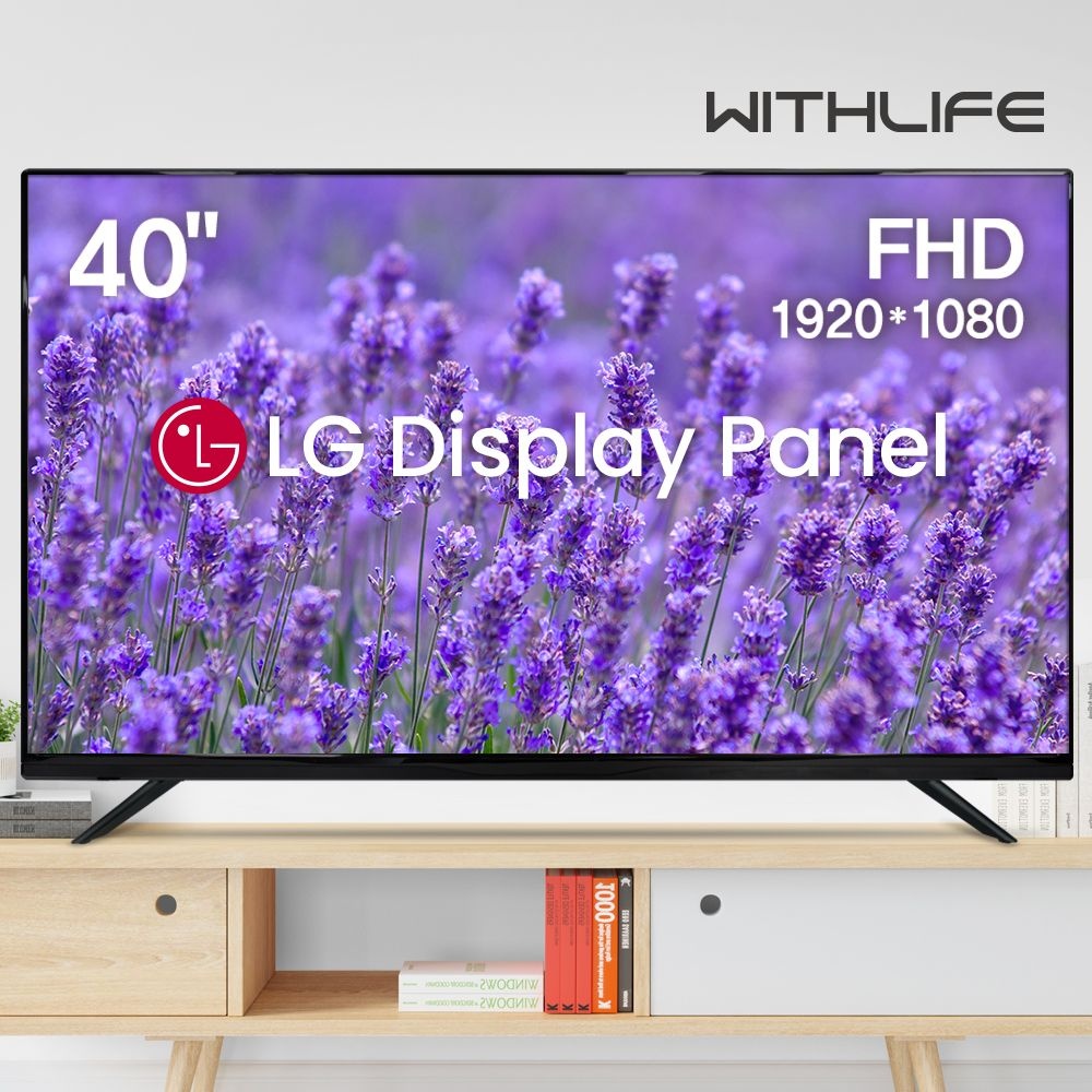 위드라이프 40인치 FHD TV 모니터겸용 대기업정품패널 고화질 LED 1등급티비