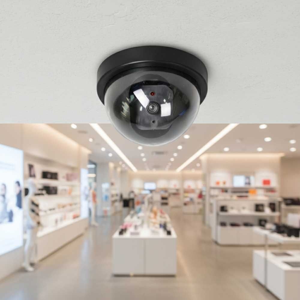 BD협력사 돔형 가짜CCTV 모형카메라 블랙 보급형 태양광충전CCTV 소형CCTV카메라 무선CCTV카메라