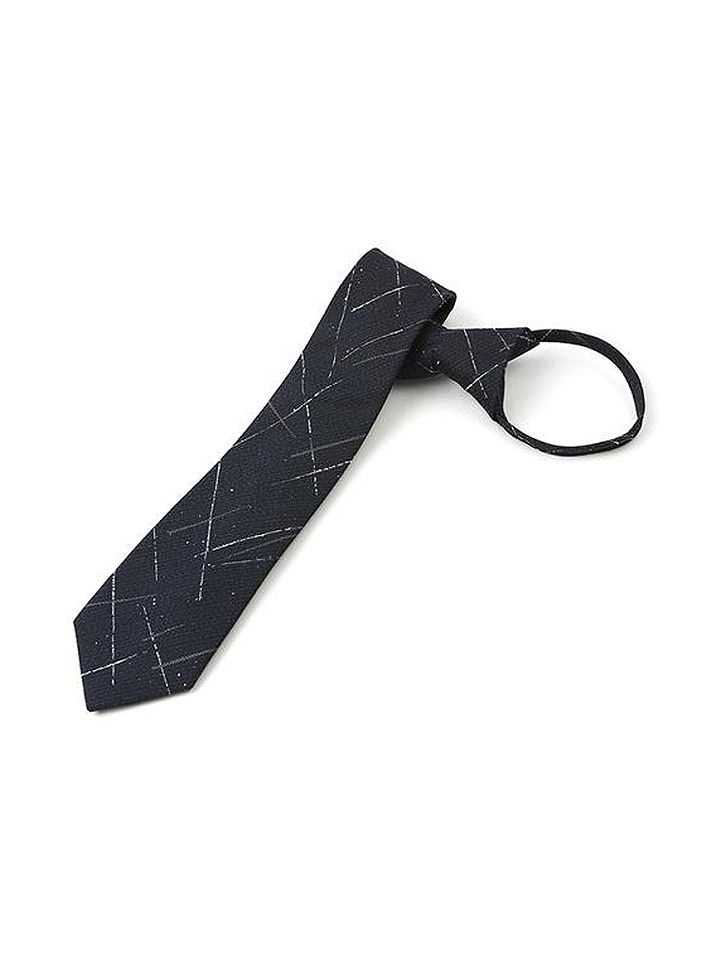 보스트로 [정가29,000] by파크랜드 데미지 라인 자동넥타이-M21NZ731