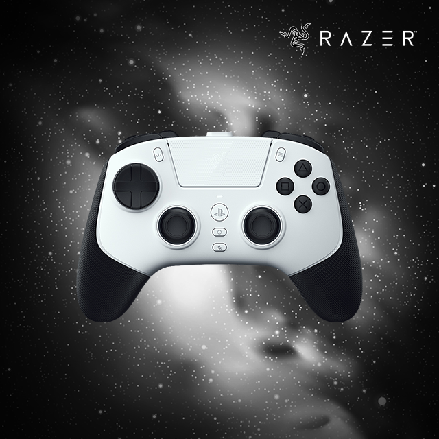 레이저코리아 라이주 V3 프로 화이트 무선 PS5 컨트롤러 Razer Raiju V3 Pro White