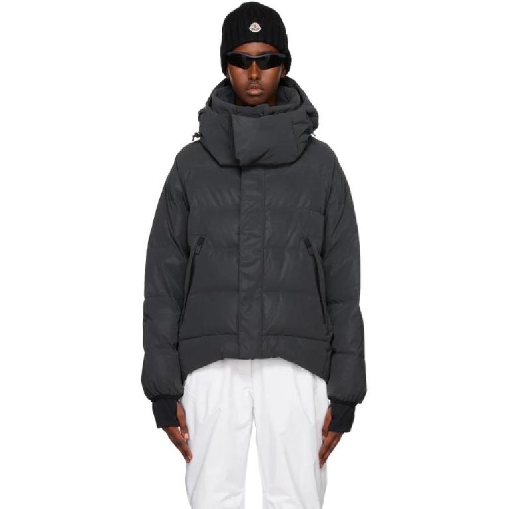 블랙 리플렉티브 다운 재킷 222825F581031