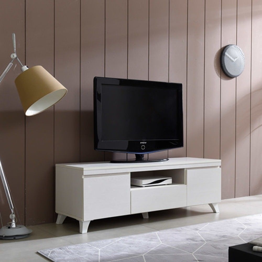 혼족 자취생 작은티비용 1200 TV받침대 2컬러 수납콘솔 홈시어터 북유럽