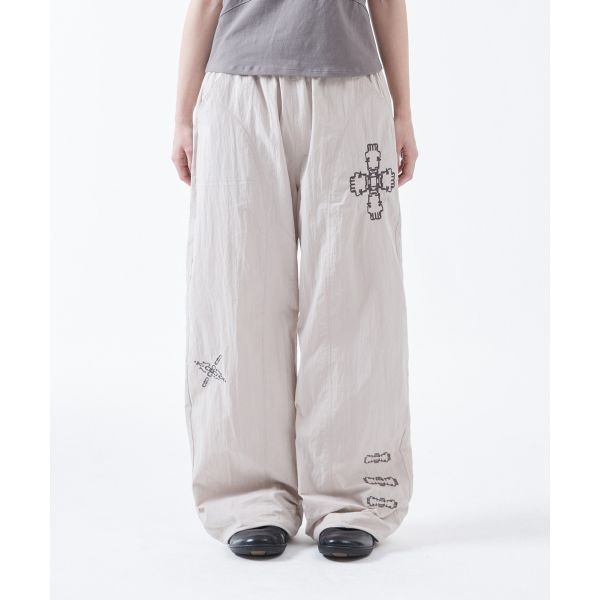 브랜드정품 더콜디스트모먼트 THE COLDEST MOMENT TCM ethnic nylon pants (ivory) 235572