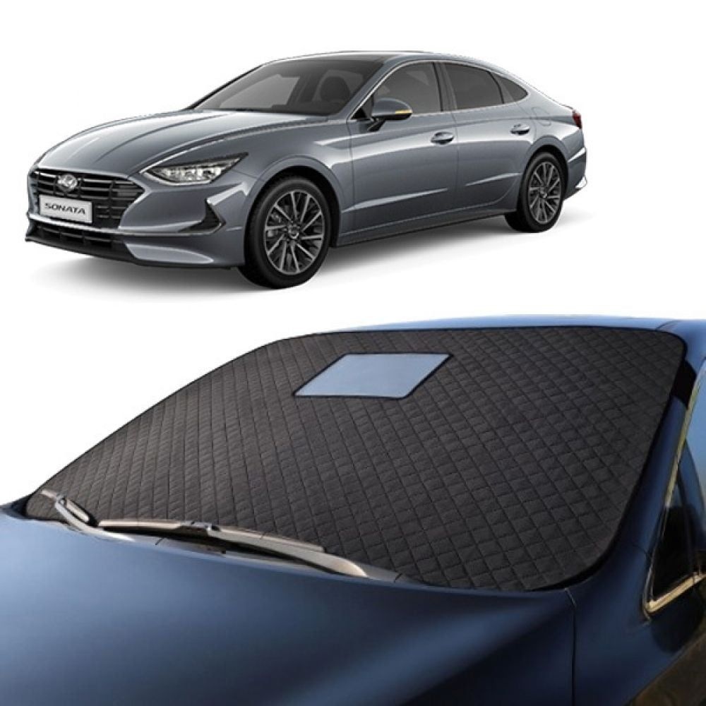 스러플 쏘나타DN8 덮개 앞유리 성에방지커버 차량용 햇빛가리