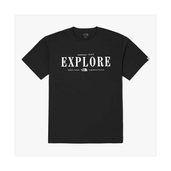 노스페이스 THE NORTH FACE NT7UQ06J 화이트라벨 익스플로어 반팔 라운드티 416376
