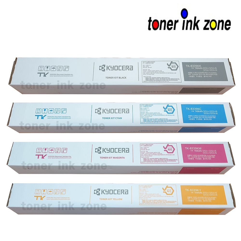 교세라 TK-8339 KK/KC/KM/KY 정품토너 TASKalfa 3253ci /TASKalfa 3253ciG/TASKalfa 3252ci/ TASKalfa 3252ciG