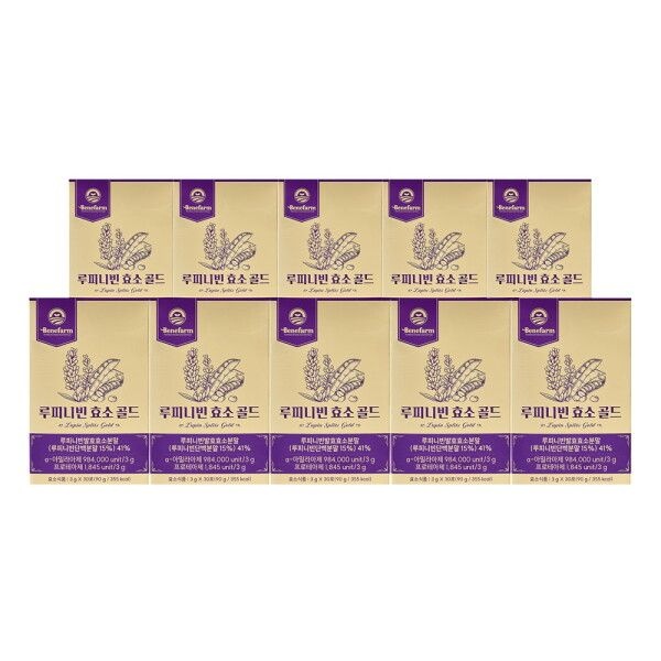 베네팜 [베네팜] 루피니빈 효소 골드 10박스(총 300포)