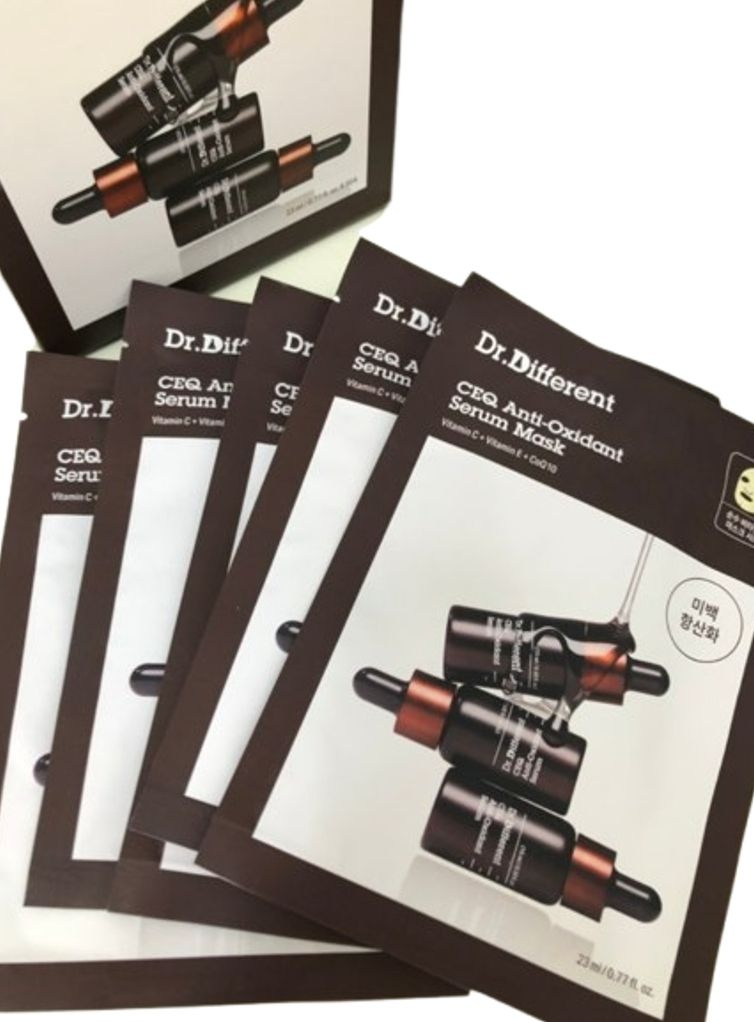 닥터디퍼런트 CEQ 안티옥시던트 세럼 마스크 팩 5매