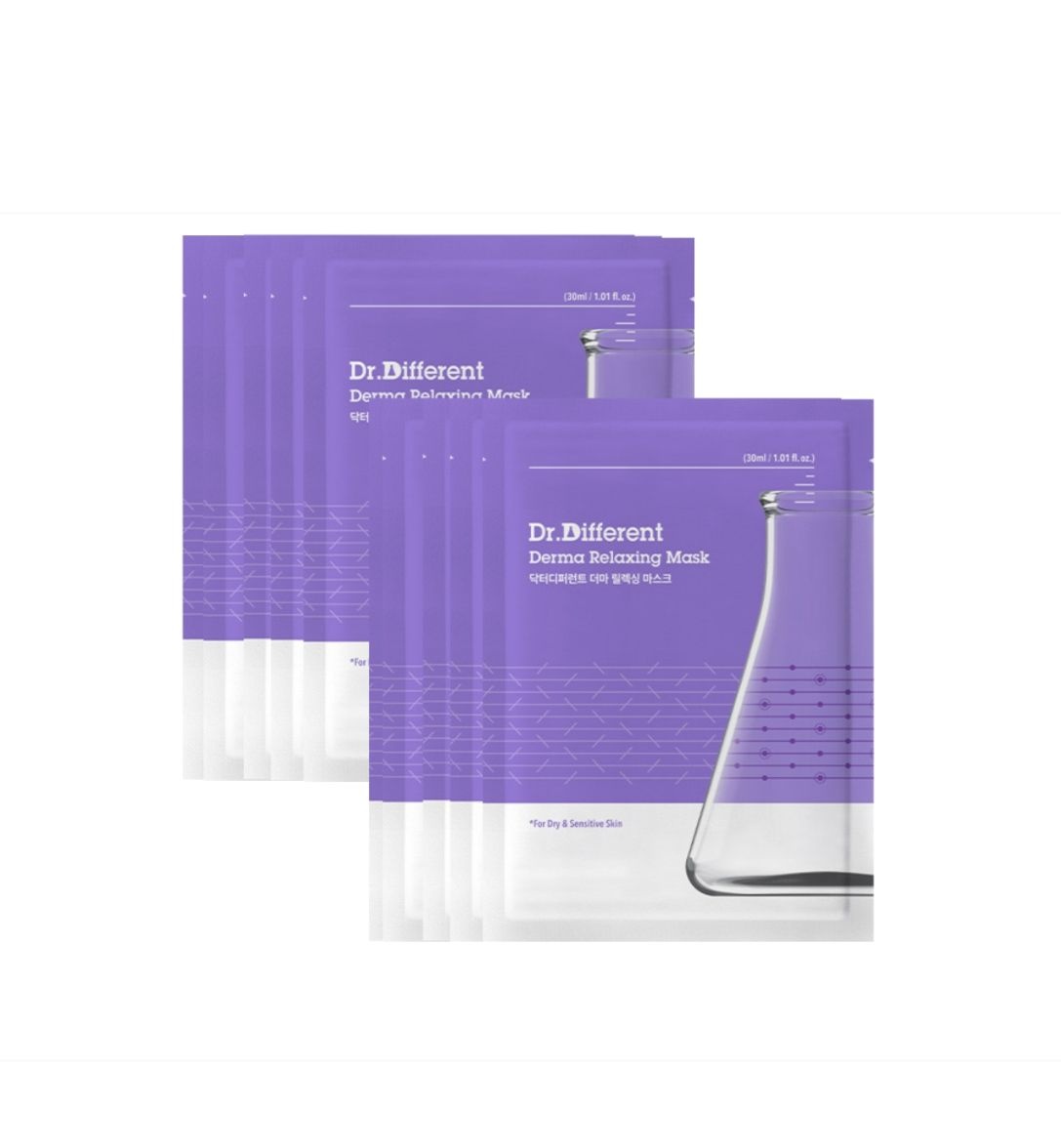 닥터디퍼런트 더마 릴렉싱 마스크 팩 10매