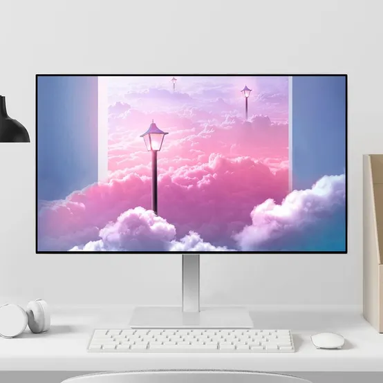 주연테크 V27QI-75M 27인치 컴퓨터 모니터 QHD USB-C 65W 피벗