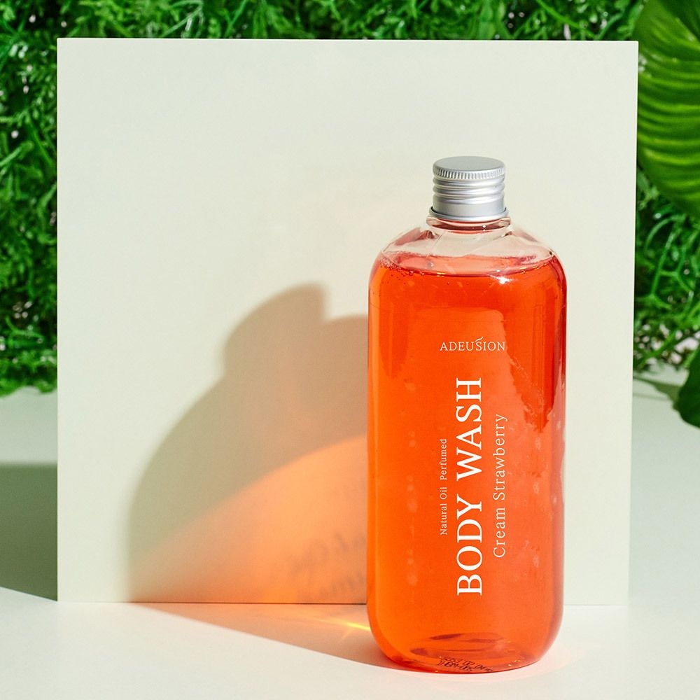 [롯데백화점]  아드시온 천연 오일 퍼퓸 바디워시 (크림스트로베리) 500ml LE1220612987