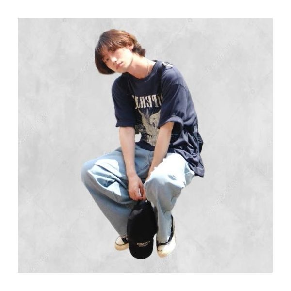 에잇세컨즈 경량 에센셜 와이드핏 데님 팬츠 스카이 블루 (424721LP3Q) 224876 FE4239444-E2B