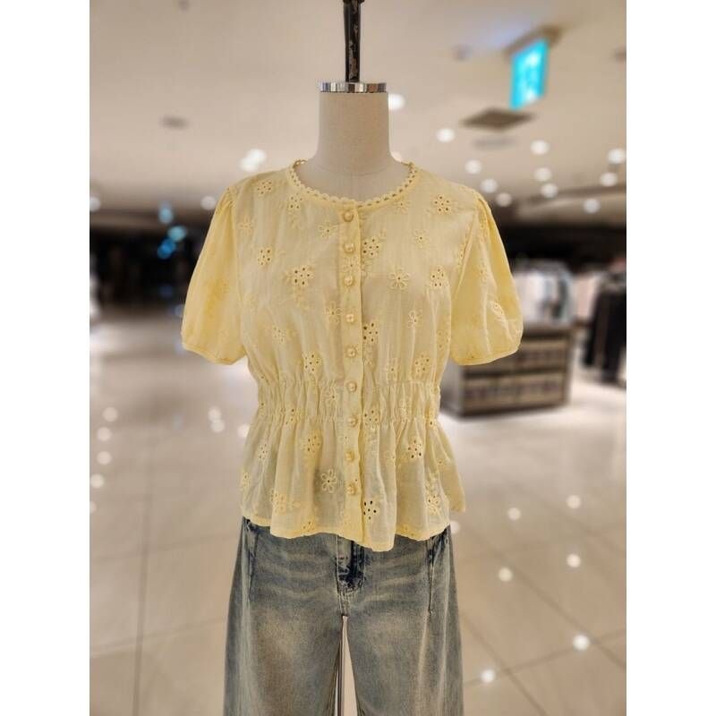 펀칭 셔링블라우스AR7XB274 583871