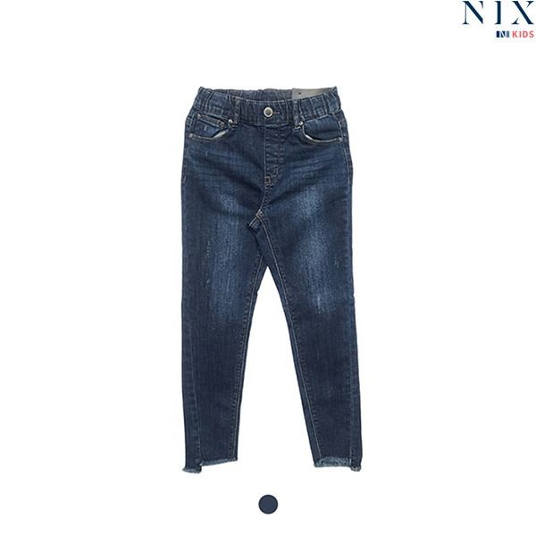 [패션플러스][닉스키즈][닉스키즈] 여아 DM톤 워싱 절개 스키니_FKMEDDK920M