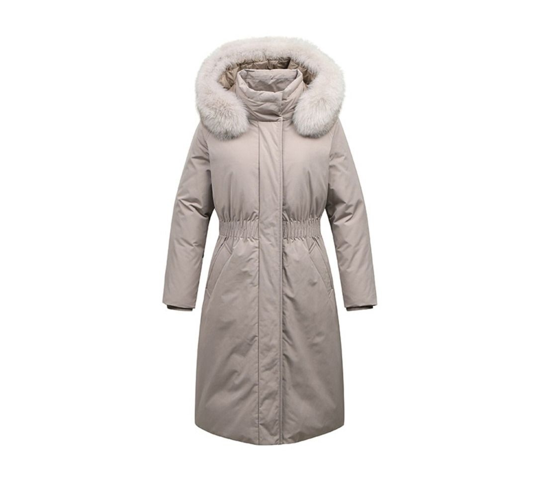 [모다아울렛][링스골프]여성 타운 긴기장 코트 덕 다운점퍼 L21D4JA153_BG 행담도서평택점