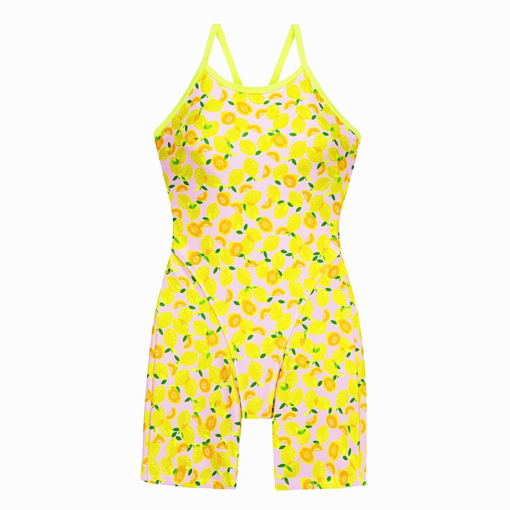 여아실내수영복 LEMONADE 초등 생존수영