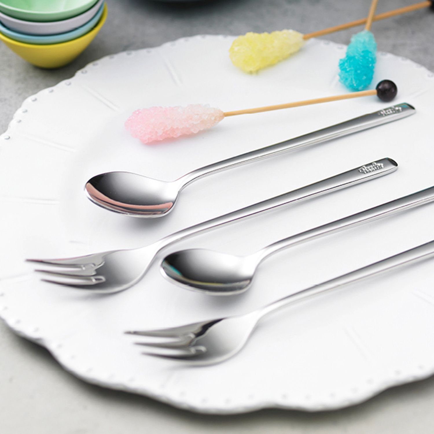 [오늘도착] [롯데백화점] 휘슬러 모던 커트러리 디저트세트