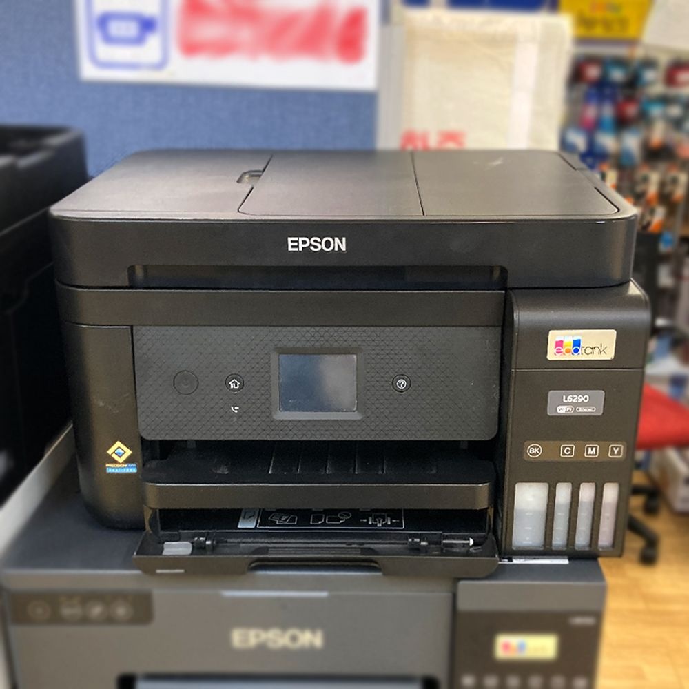 [중고리퍼] 엡손 L6290 컬러잉크젯 무한복합기/팩스+프린터+복사기+스캐너+유무선출력가능/ADF장치/자동양면인쇄