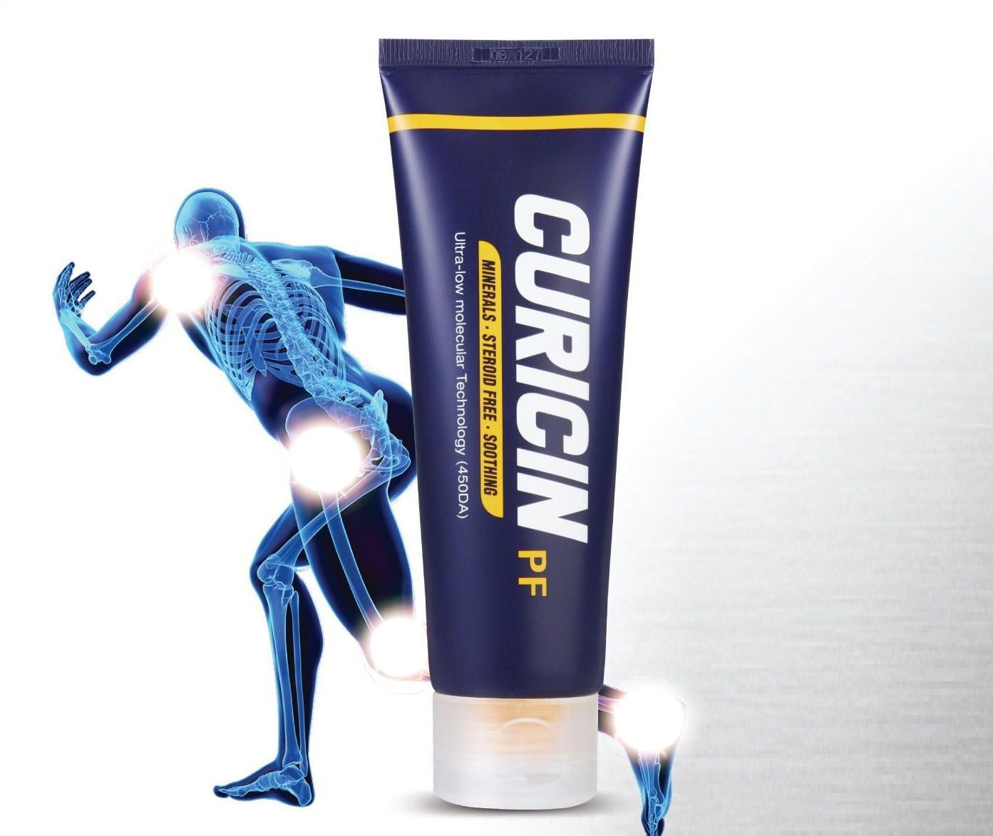 [큐리신] 천연추출물 발효과학 초저분자 부작용 없는 큐리신 피에프 마사지 크림(120ml) (사은품)