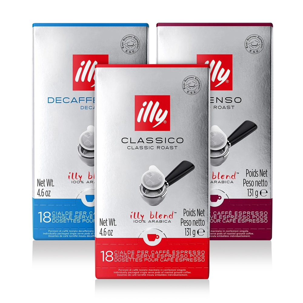 [illycaffe][오늘출발] 일리 E.S.E. 파드 커피 번들팩 54EA (18X3팩)