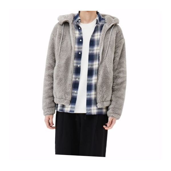 탑텐 TOPTEN 공용 플러피플리스 후드 집업_MSF4TC3911 MSF4TC3911 316872 [매장상품]