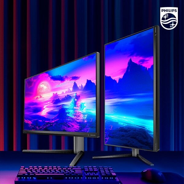 필립스 [필립스(전자)] 필립스 에브니아 27M2N5510P QHD 240 HDR 400 게이밍 피벗 무결점 모니터