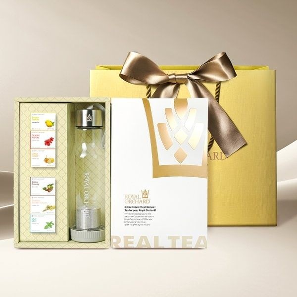 로얄오차드 6티백 티보틀 차 티백 선물세트 3년연속 세계미각대회 수상