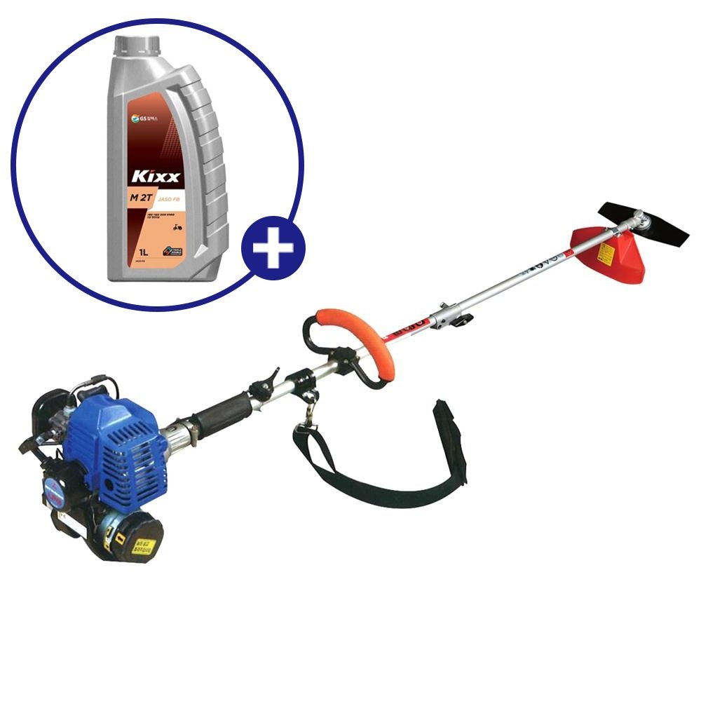 미쓰비시 가스예초기 견착식 LPG 부탄가스 TLG231S 벌초기 제초기 메이키 엔진오일제공