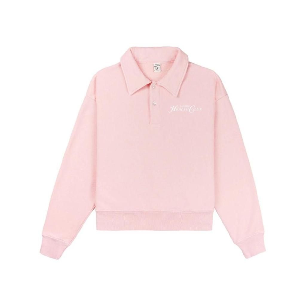 스포티앤리치 리졸리 크롭 스웨트셔츠 WS068S412RB TP425752024