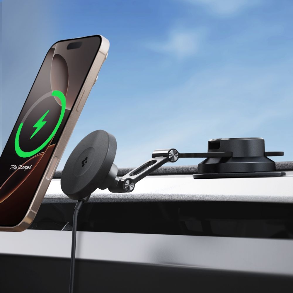 슈피겐 슈피겐 Qi2 맥세이프 차량용 핸드폰 거치대 고속 무선 충전기 ITQ35W