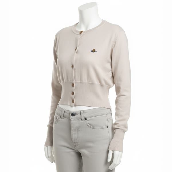 VIVIENNE WESTWOOD 비비안 웨스트우드 25FW BEA CROPPED CARDIGAN (1803002U Y001V A402) (베아 크롭 가디건) 679202