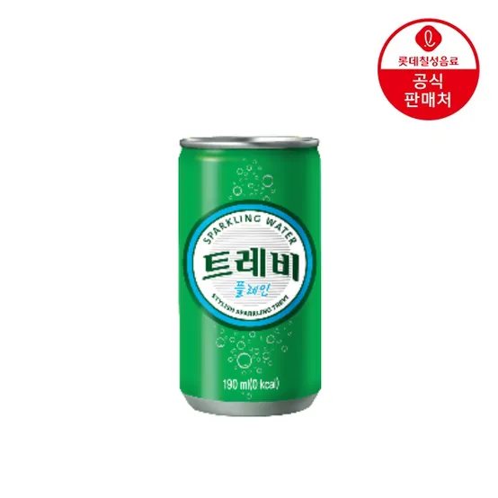 (본사직영) 트레비 탄산수 플레인 190ml 30캔
