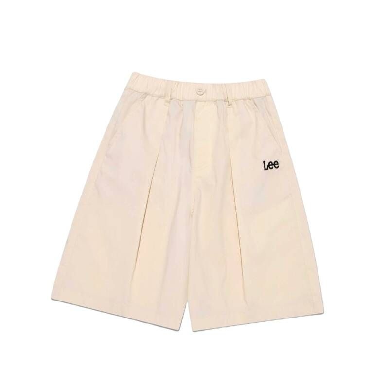 리 LEE 키즈 5부 버뮤다 우븐 팬츠 베이지 LK2502SO03BE 480489