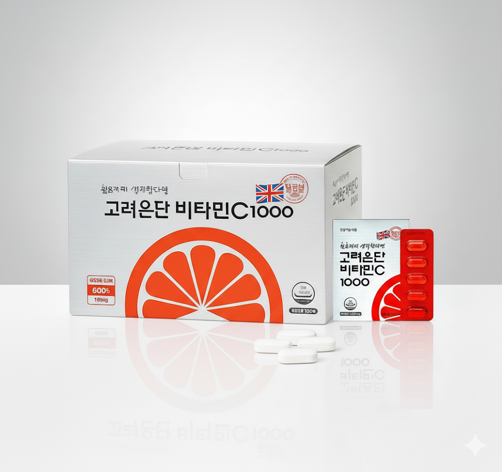 고려은단 비타민C 1000 720정 4박스  가정용 사무실용