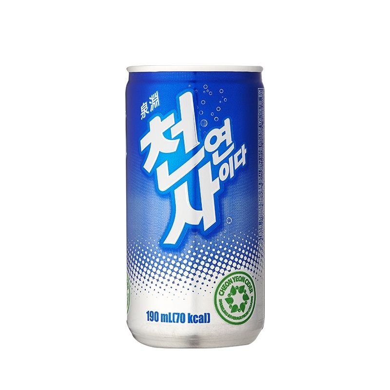 1+1+1 천연사이다 190ml X 30캔 (총 90캔)