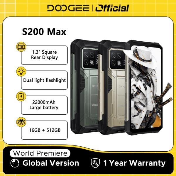 상품상세참조 월드 프리미어 DOOGEE S200 Max 러기드 폰 16GB
